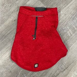 Gently used core dog sweater, size small